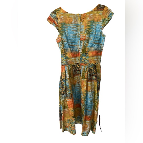 Retrolicious Darling Water Color Dress ModCloth - Picture 5 of 9